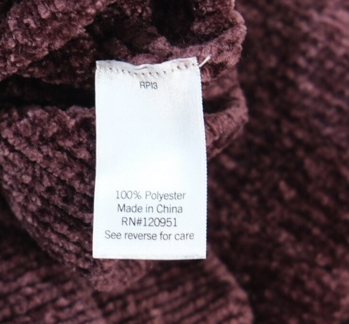 So Goods For Life Maglione Donna Rosso Fuzzy Crop Taglia S - Foto 6 di 7