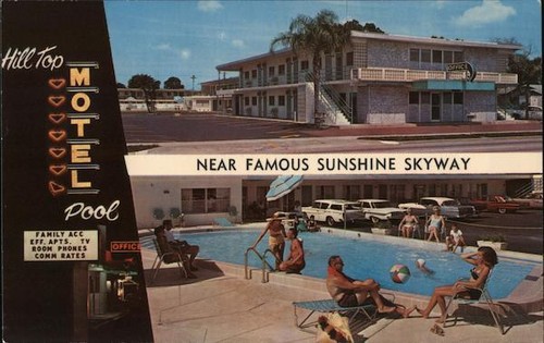 St. Petersburg,FL Hill Top Motel Pinellas County Florida Dexter Press Inc.
