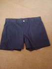 Wonder Nation Girls Navy Blue Short 16 New Adjustable Waist Pockets Zipper... — photo 1
