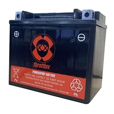 ThrottleX Batteries - ADX12-BS - AGM Replacement Power Sport Battery