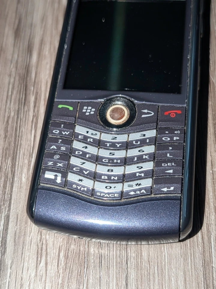 BlackBerry Pearl 8130 Smartphone Rare Color Amethyst *For Parts* Cell Phone - Image 3 of 4