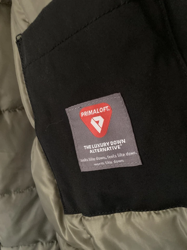 Abrigo Gap Parka Para Hombres M Parka Chaqueta de Campo Forrada de Piel Sintética Acolchada Aislada Foto 4 de 4