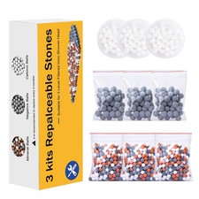 Magichome 9 Packs Negative Ion Mineral Balls for Hard Water Softener