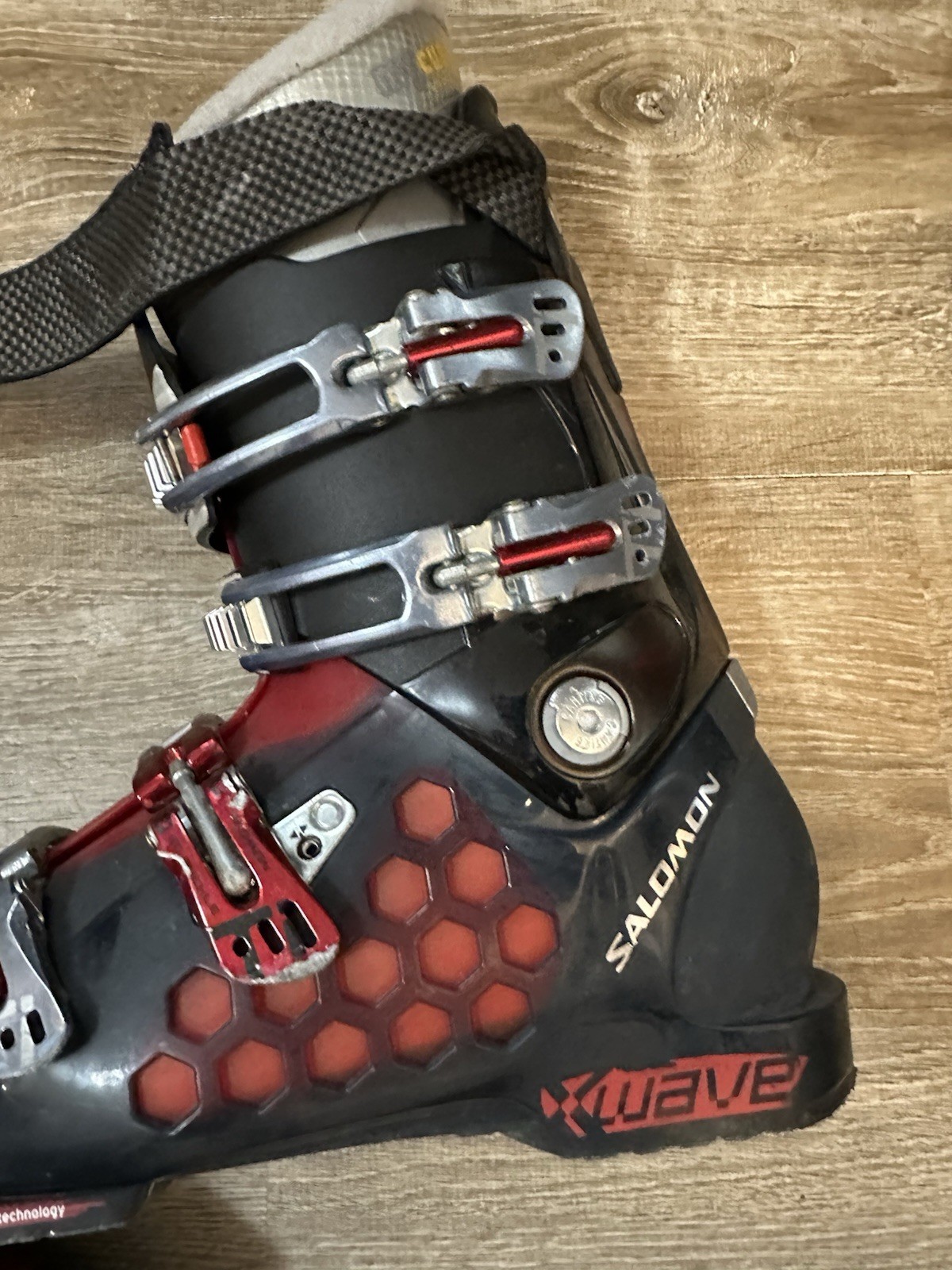 Scarponi da sci Salomon XWave 8 Free CarbonLink 315 mm 27 US misura 9 9 5 Flex 90