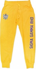 Big Boy Sigma Gamma Rho Divine 9 S2 Sequin Womens Jogger Sweatpants