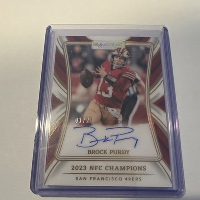 Panini 2024 Immaculate Brock Purdy Autograph /25 Immaculate Moments 49ers