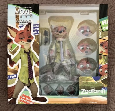 Nick Wilde Judy Hopps Zootopia Kaiyodo Revoltech Movie Revo Action