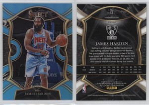 2020-21 Panini Select Concourse Light Blue Prizm /299 James Harden #12