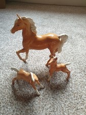 Beswick Palomino and Foals. Please Read Description.
