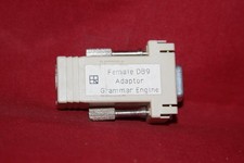 Serial COM Adapter RS-232, DB9 Female to RJ-45 LAN Female Converter, Adapter