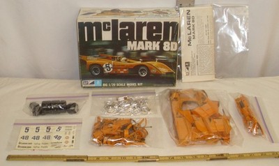 MPC McLAREN MARK 8D RACE CAR MODEL KIT 1:20 BOXED 1-3014 | eBay