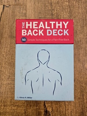 The HEALTHY BACK Deck - 50 Simple Techniques For A Pain-free Back-Olivia Miller