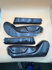 Carbon Fibre Front Shield Seat Cushion Trim Toyota Corolla Rav4 2017-2019