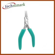 Excelta 2647 Stainless Steel Needle Nose Plier with Smooth Jaws