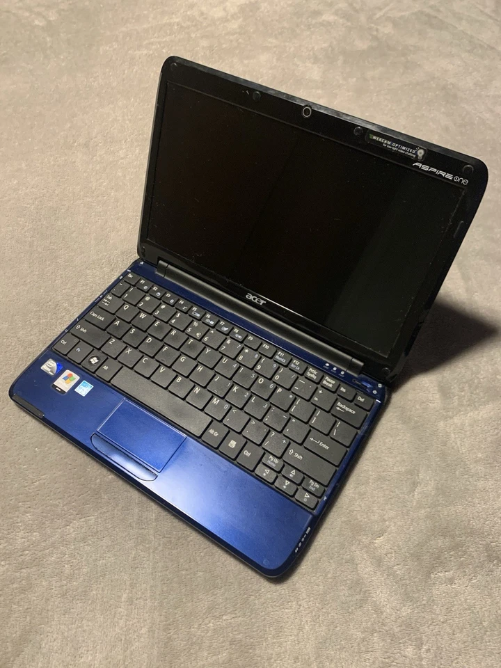 Computadora portátil Acer Aspire 1 modelo ZA3 Windows Vista básica + cargador con cable de alimentación Foto 3 de 4