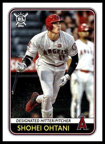 2020 Topps Big League #28 Shohei Ohtani Angels