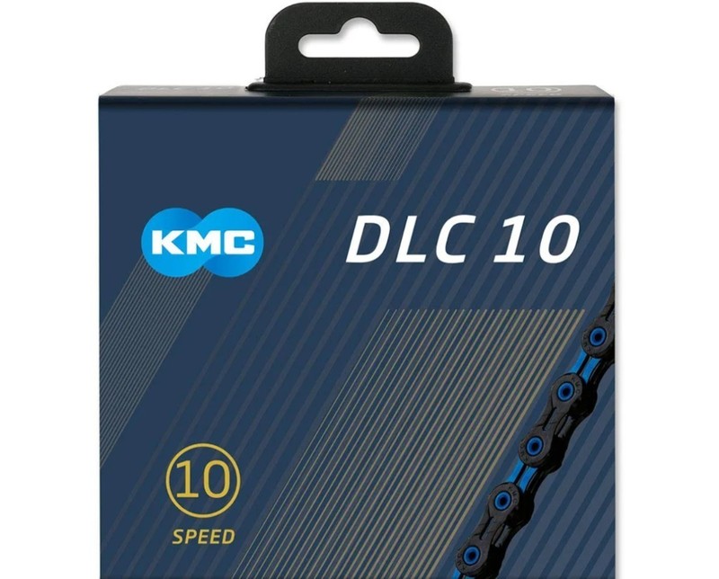 KMC DLC X10-SL 10 Speed Chain Black 116 Link - Road Bike/Mountain Bike