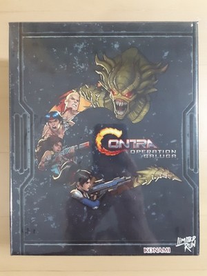 Contra : Operation Galuga Playstation 4 PS4 Ultimate Edition LRG Ships in a Box!