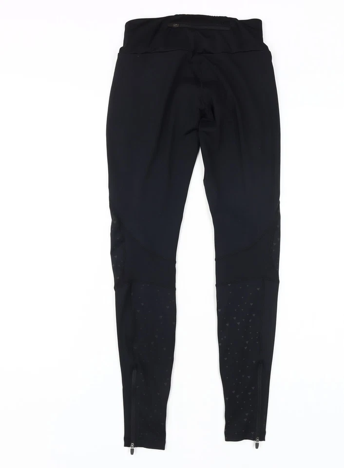 Asics Women's Black Compression Leggings XS - Image 2 of 4