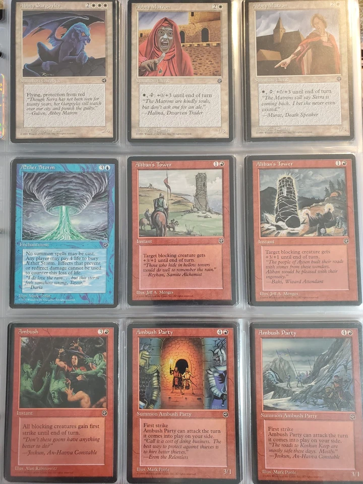 NM Ice Age Block Alliances Homelands - 3 Complete Sets MTG Magic the Gathering - Image 2 of 4