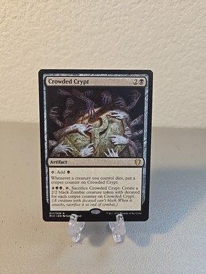 MTG Crowded Crypt LP Commander Innistrad Midnight Hunt