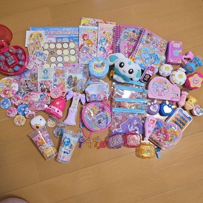 Precure Collection Item Set Plastic & Paper Materials Bulk Sale #600