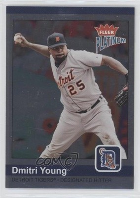 2004 Fleer Platinum Platinum Finish 60/100 Dmitri Young #84 11pj