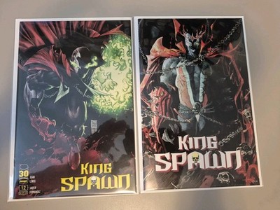 King Spawn #12 Javier Fernandez Variant + Tan Variant Image 2022 Todd McFarlane 