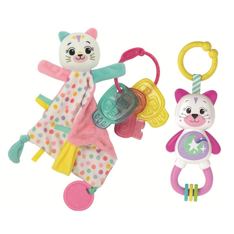 Clementoni Multicolore Giostrina Passeggino, Baby - Set Regalo Kitty - Immagine 3