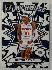 2025 Panini Donruss WNBA My House Brittney Sykes #18 Washington Mystics
