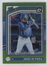 2024 Donruss Optic Rated Prospects Lime Green Prizm 88/149 Josue De Paula 04dw