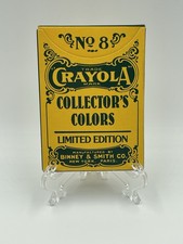 No. 8 Crayola 1991 Collector  s Colors Limited Edition 8 Retired Crayon Colors
