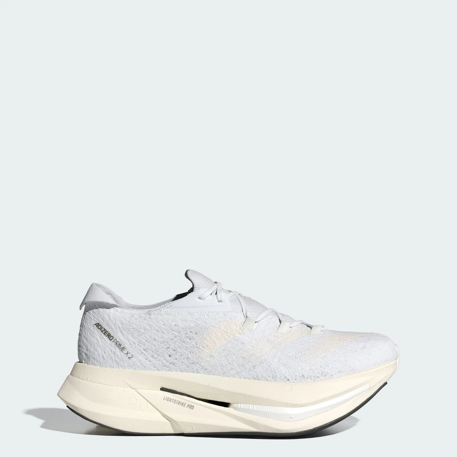 Scarpe da corsa Adidas Adizero Prime X 2.0 stringate Cloud bianco nero ID3615 US 4 12