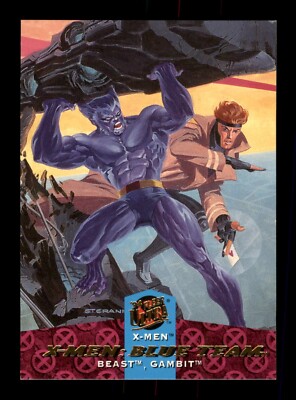 GAMBIT, BEAST 113 1994 Fleer Ultra X-Men Marvel Comics Trading