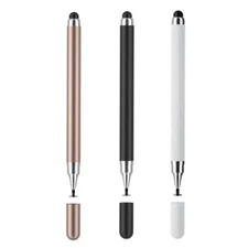 2-in-1 Stylus Pen for Touch Screen, 3pcs High Precision Universal Stylus Pen