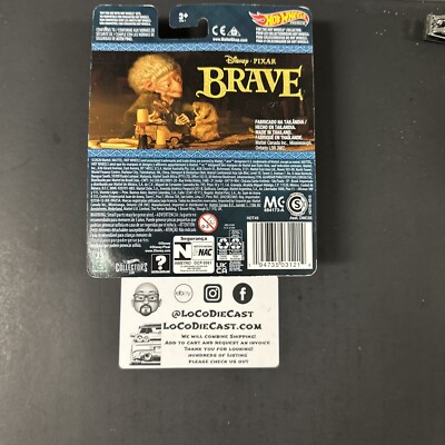 Hot Wheels Disney Pixar: Brave 1:64 Pizza Planet Truck - Brown