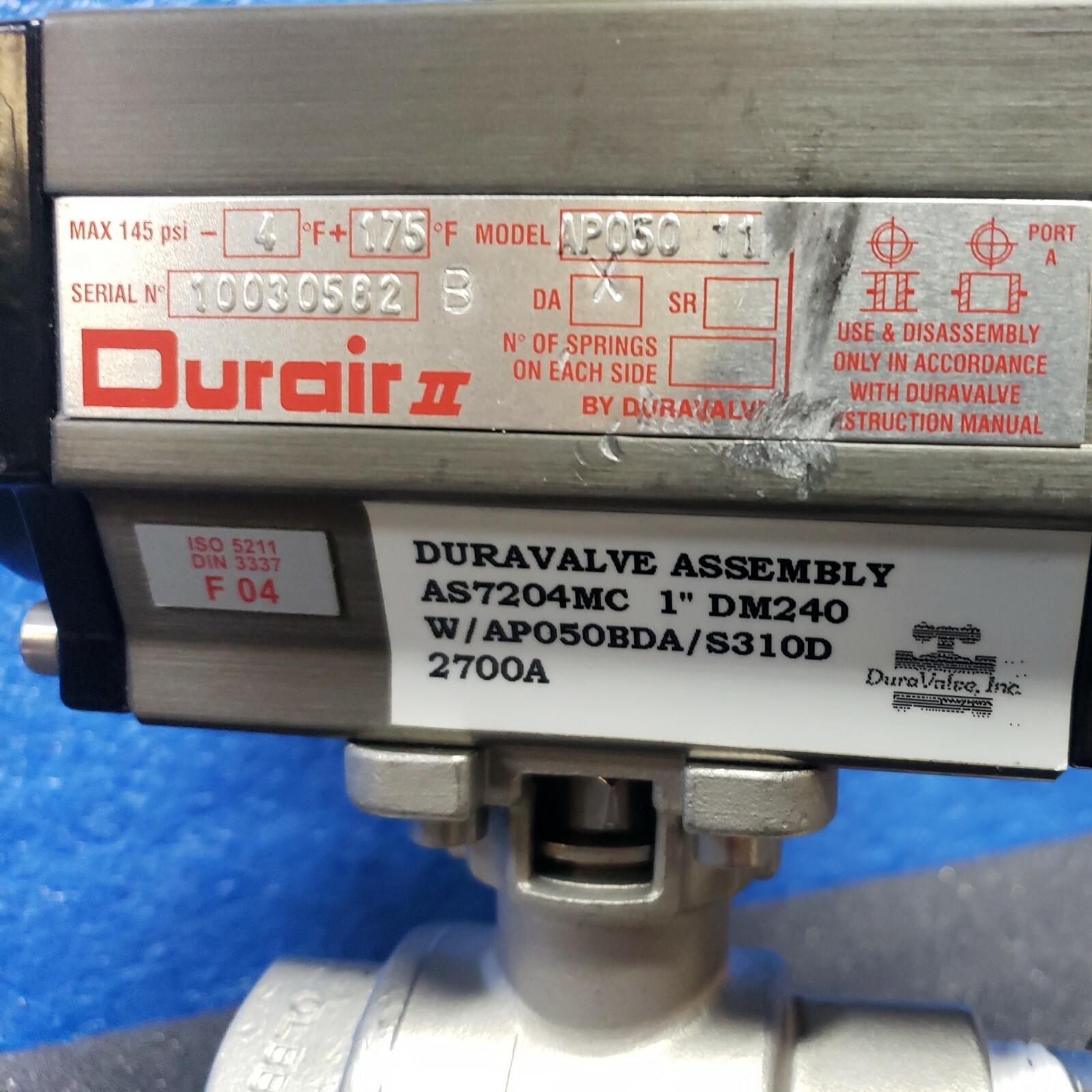 DuraValve AS7204MC 1