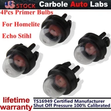 4Pcs Primer Bulb Pump Bulbs For Zama Carburetor Homelite Echo Stihl Ryobi Poulan