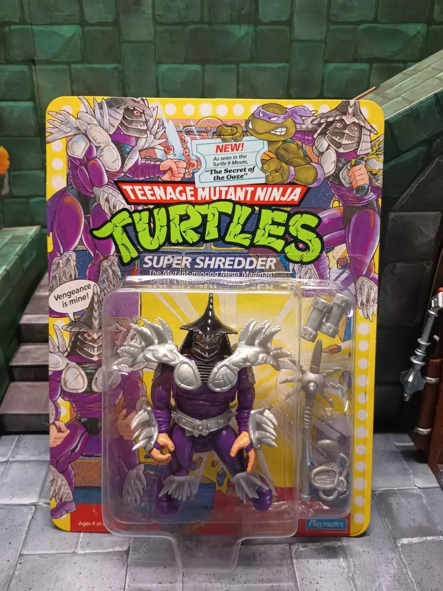 1991 Super Shredder TMNT Teenage Mutant Ninja Turtles Playmates Action  Figure