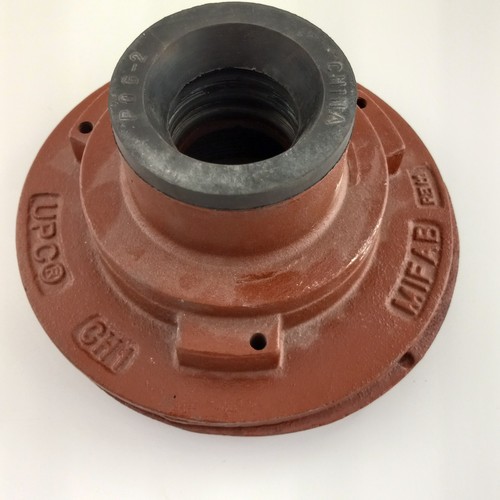 2" Mifab Cast Iron Drain Body Assembly A1-2P-7 Less Grate NOS - Picture 2 of 7