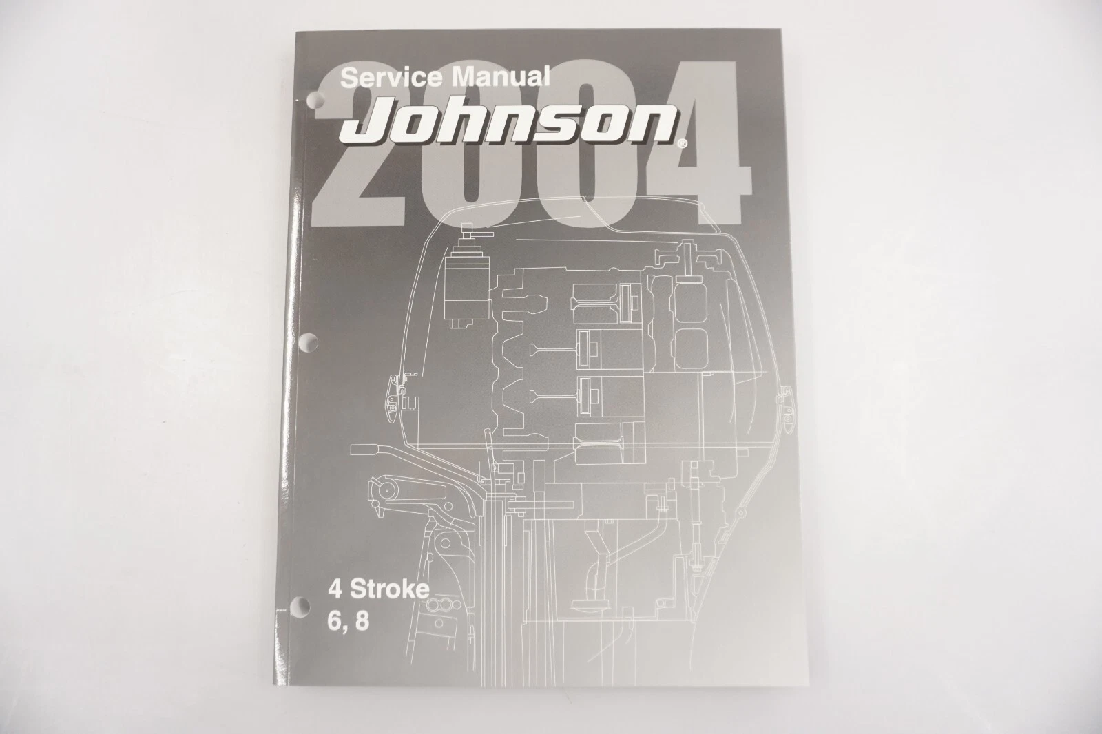 2004 Johnson Outboard SR 4 Stroke 6 / 8 HP OEM Service Shop Manual 5005651