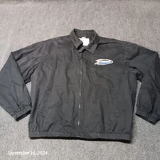 Richmond International Raceway Jacket Adult Large Black Full Zip