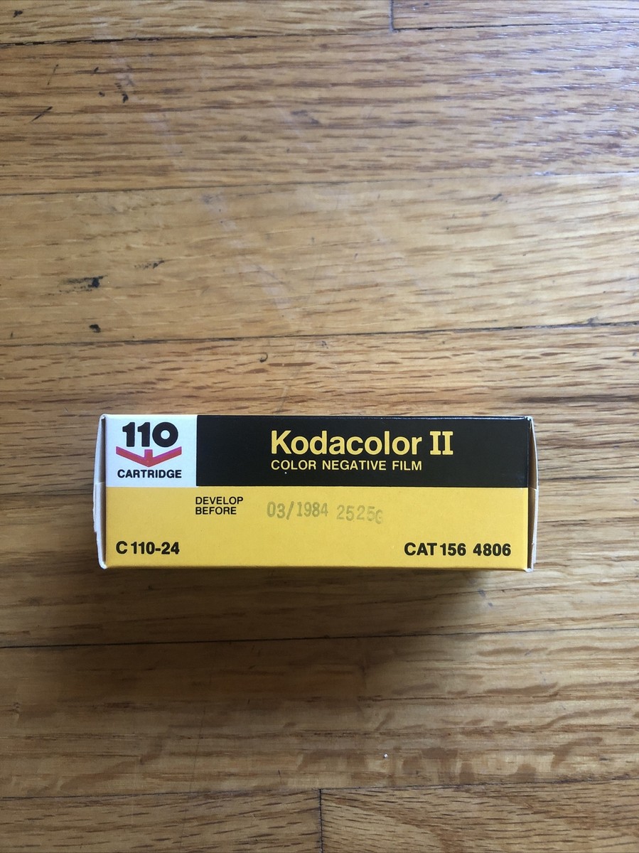 Vintage Kodak Kodacolor II Color Negative Film 110 Cartridge C110