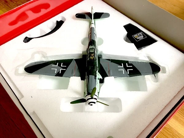 Corgi AA34902 1/32 Messerschmitt Bf109G Black Chevron w/ COA - Ships USA - Image 4 of 4