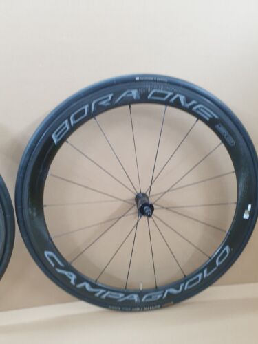 Campagnolo Bora One 50 Carbon Tubular Wheelset Shimano/Sram Hub 10/11 Speed - Picture 2 of 24