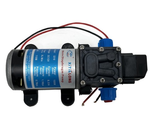 Micro Electric Diaphragm pump Self-Priming pump 3210YB DC 12V 100W 8L/Min 1.1MPa - Picture 5 of 12
