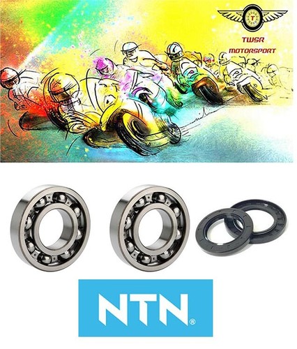 Genuine NTN Keeway F-ACT 50cc Crank Bearings & Seals - Picture 2 of 2