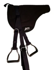 Abetta Western Saddle Pad Bareback Canvas Bell Stirrups 12300