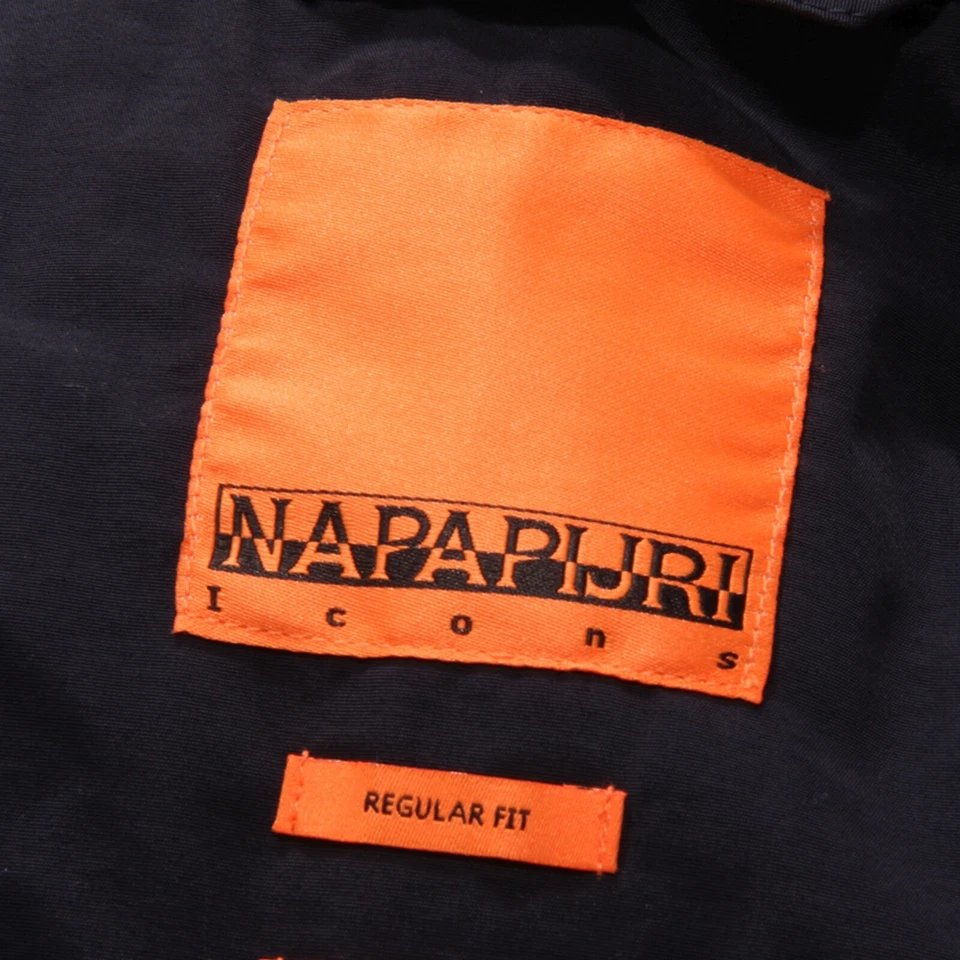 2382AQ giubbotto winter uomo NAPAPIJRI man con pile jacket blue Foto 4 de 4