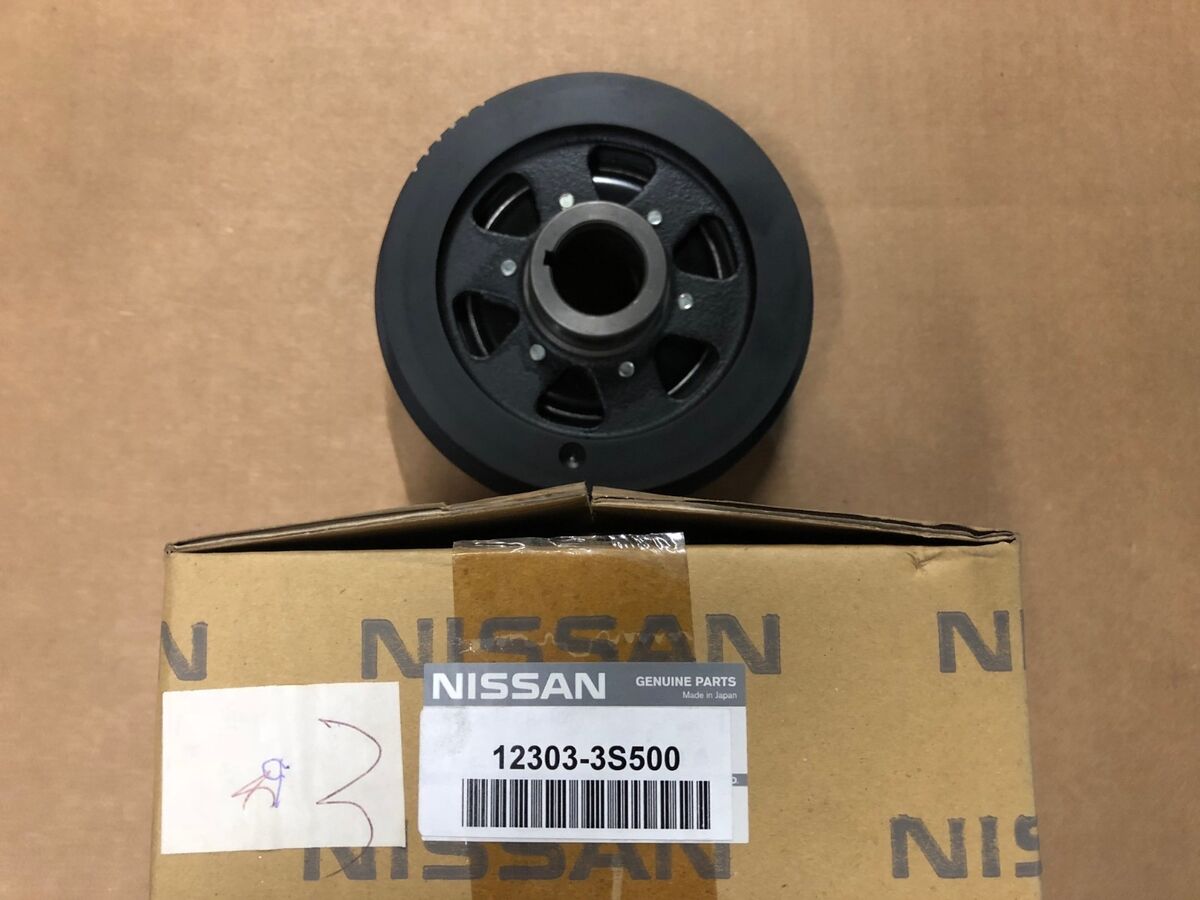 GENUINE NISSAN Crankshaft Pulley Genuine 12303-3S500 Nissan GENUINE NISSAN Crankshaft Pulley Genuine 12303-3S500 Nissan